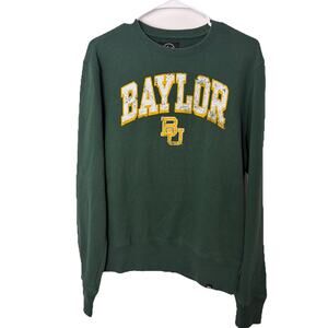 47 Brand Baylor Bears Green Crewneck Sweatshirt Small